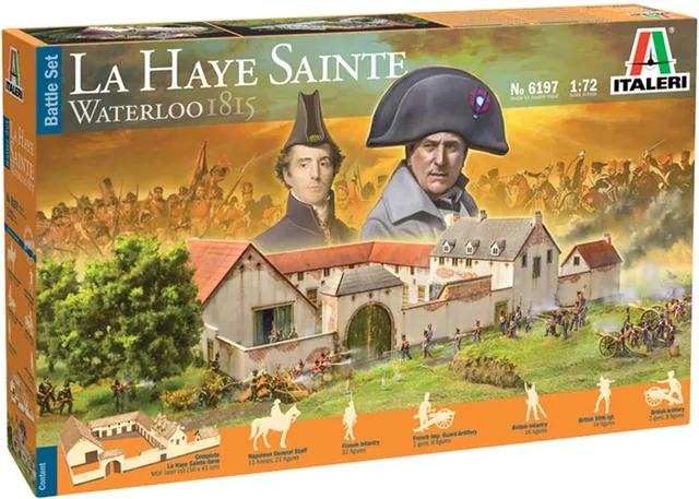 italeri-6197s-battle-set-waterloo-la-haye-sainte-1-72 image 1