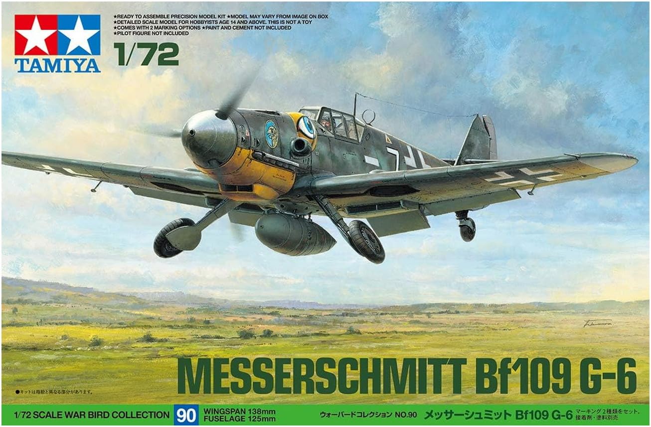 tamiya-60790-bf-109-g-6-flugzeugbausatz-1-72 image 5