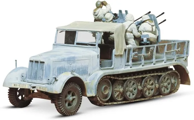 tamiya-35050-halbkettenfahrzeug-1-35-modellbausatz-vierlingsflak image 1