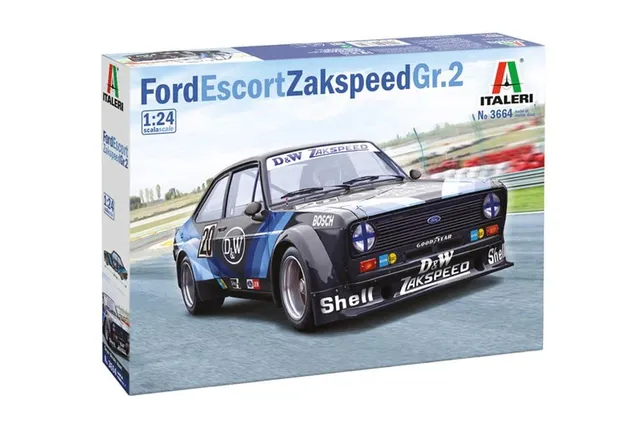 italeri-cars-and-bikes-3664s-ford-escort-zakspeed-modellbausatz-1-24-blau image 1