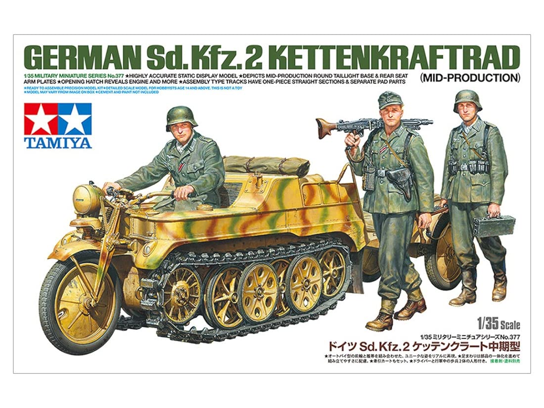 tamiya-35377-kettenkrad-1-35-modellbausatz-sd-kfz-2-mid image 8