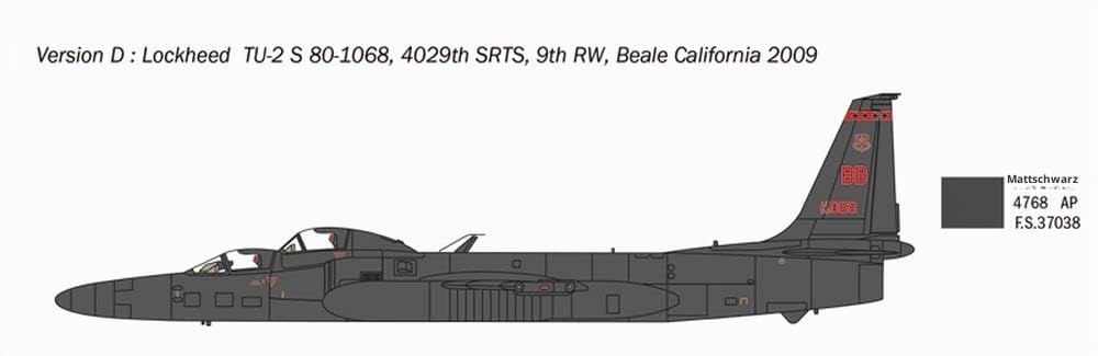 italeri-2809s-lockheed-tr-1a-b-flugzeug-1-48-bausatz image 7