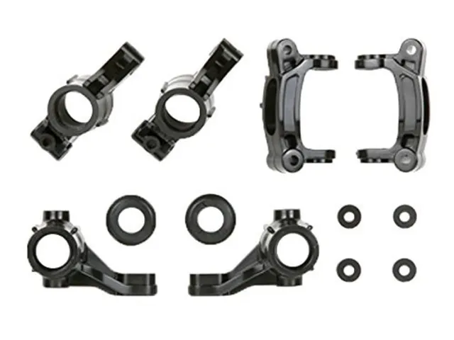 tamiya-m-05-f-teile-achsschenkel-schwarz-rc-ersatzteil image 1