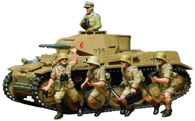 tamiya-panzer-ii-ausf-f-g-modellbausatz-1-35-wwii image 1