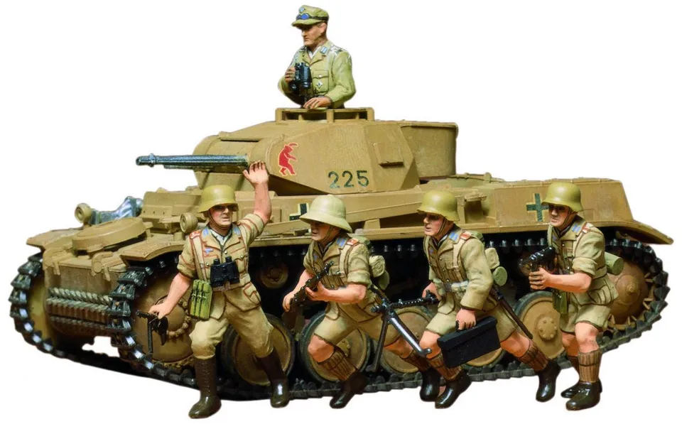 tamiya-panzer-ii-ausf-f-g-modellbausatz-1-35-wwii image 1