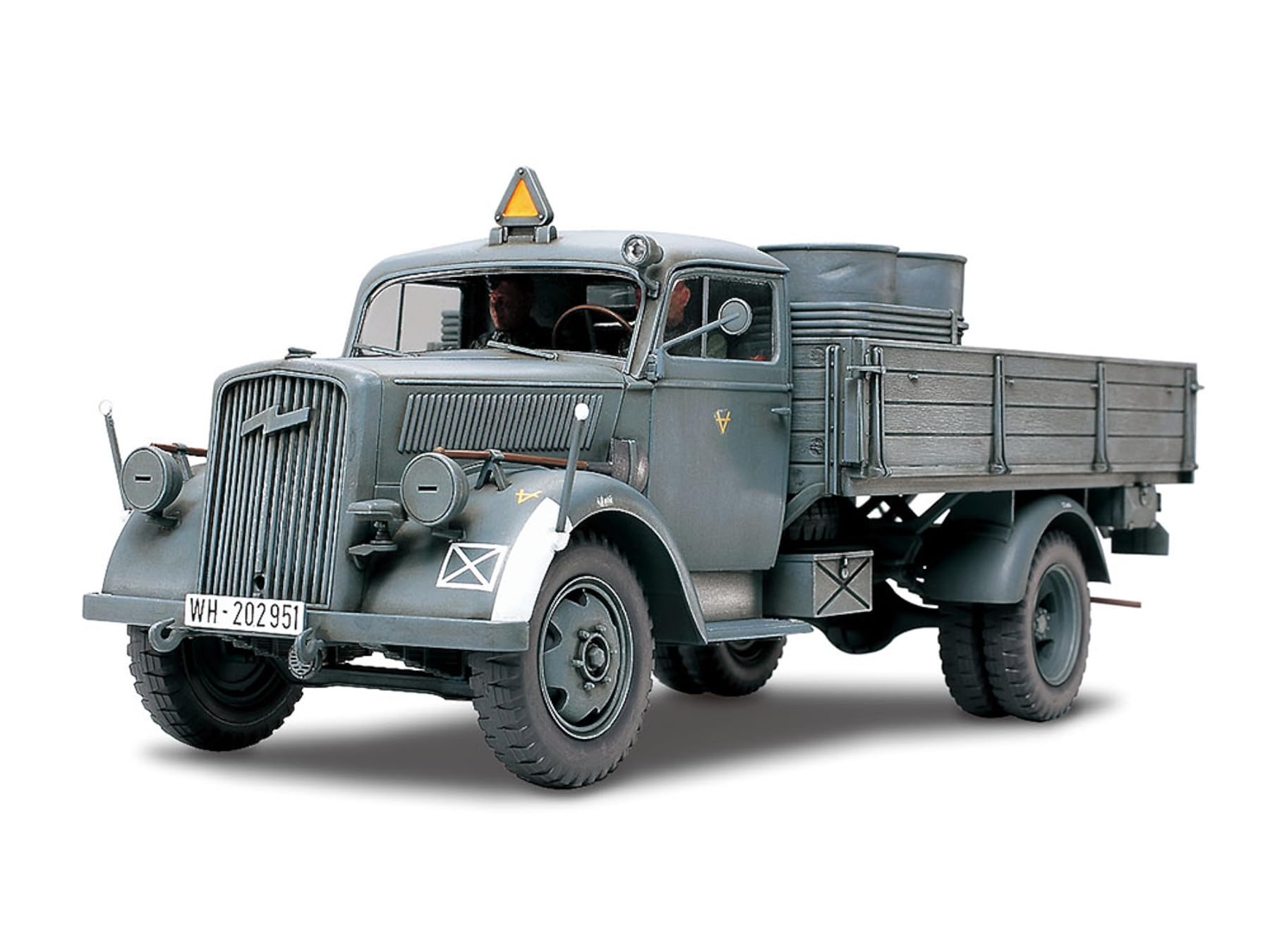 tamiya-35291-deutscher-transport-lkw-3t-truckbausatz-1-35-grau image 6