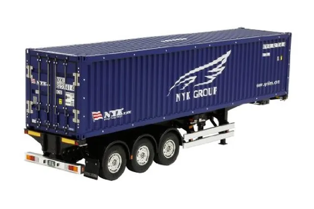 tamiya-1-14-rc-40ft-container-auflieger-nyk-lkw-anh-nger image 1