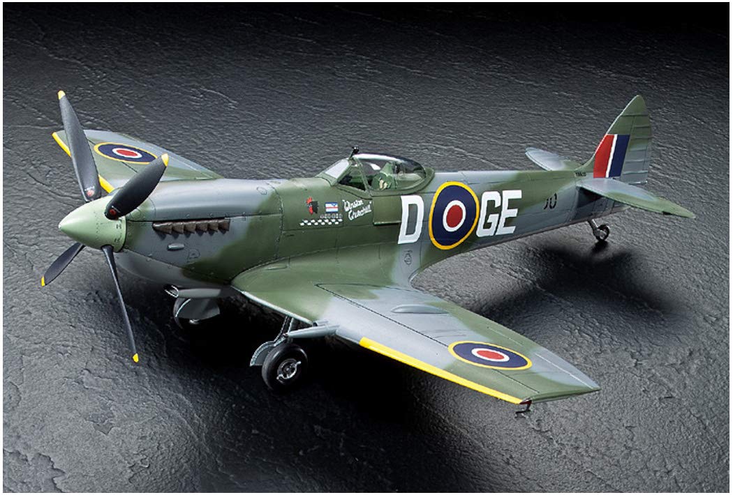tamiya-spitfire-mk-xvie-1-32-flugzeug-modellbausatz-60321-wwii image 2