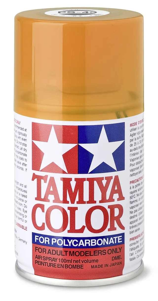 tamiya-ps-43-orange-86043-100-ml-spr-hfarbe-translucent image 1