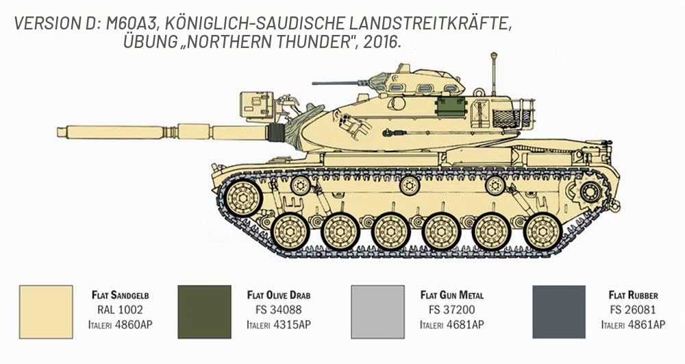 italeri-m60a-3-kampfpanzer-1-35-military-vehicles-bausatz image 7