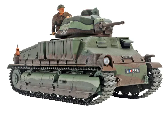 tamiya-somua-s35-franz-sischer-panzer-1-35-bausatz-military image 1