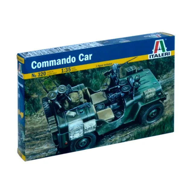 italeri-military-vehicles-0320-commando-car-modellbausatz-1-35 image 1
