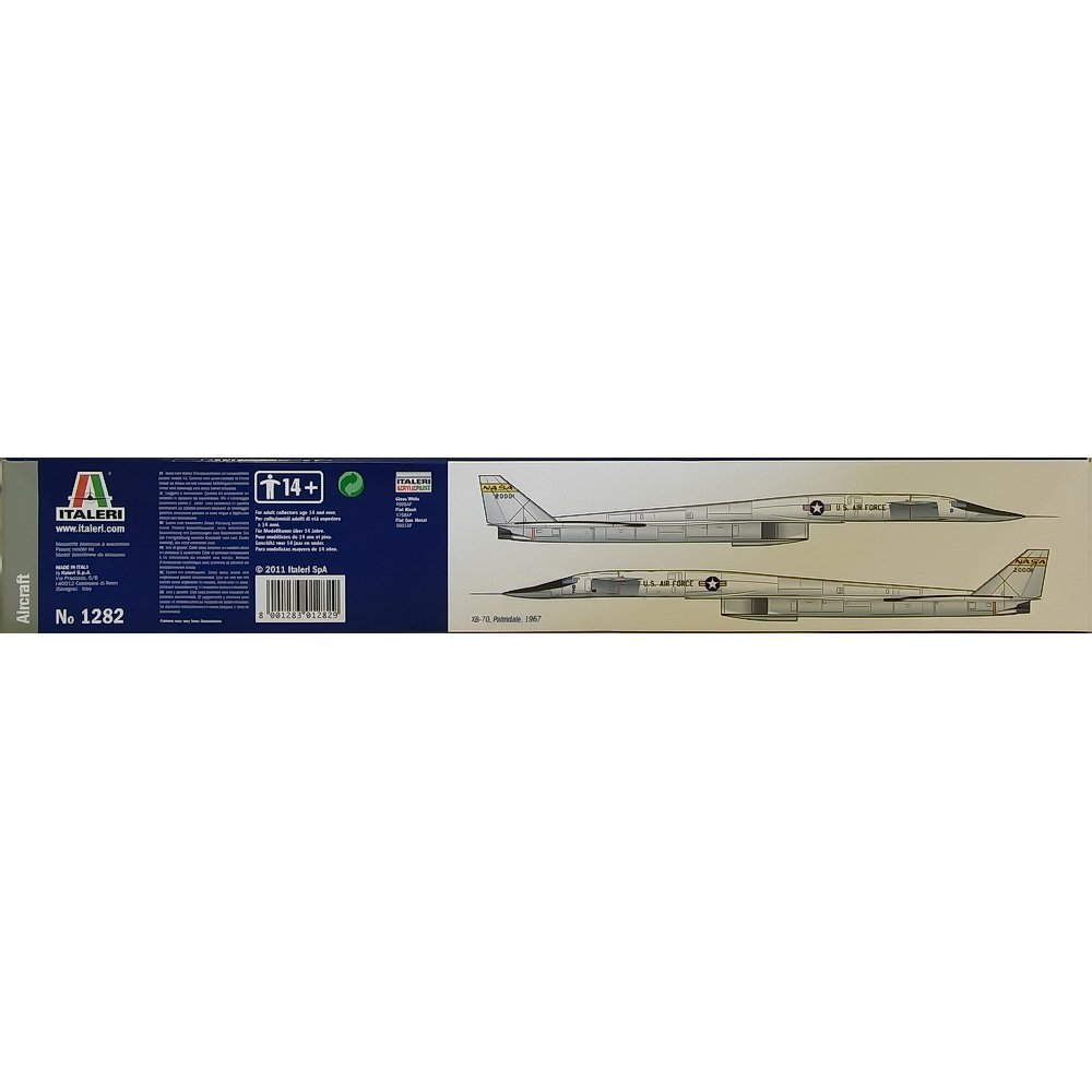 italeri-1282-xb-70-valkyrie-1-72-flugzeug-modellbausatz-silber image 2