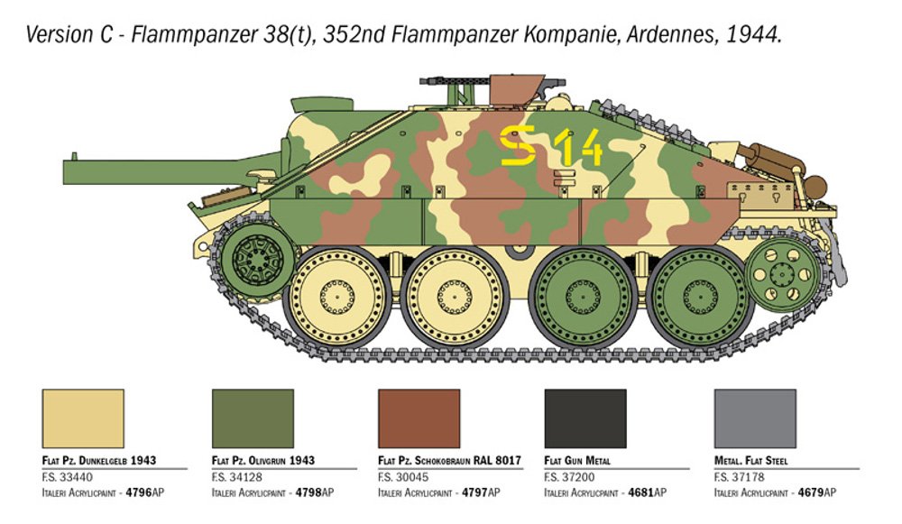 italeri-15767-jagdpanzer-38t-hetzer-1-56-bausatz image 4