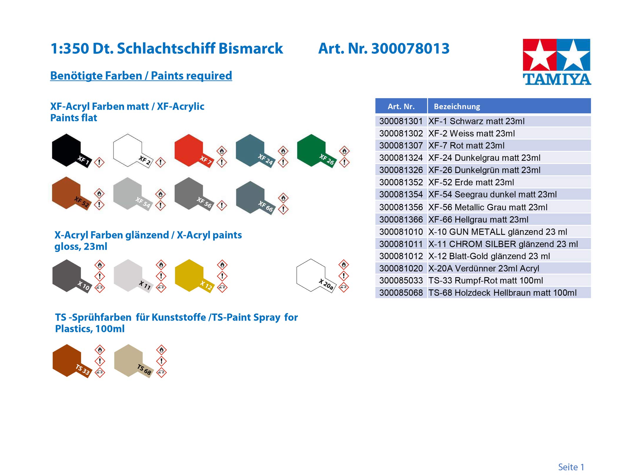 tamiya-bismarck-78013-schlachtschiff-1-350-wwii image 5