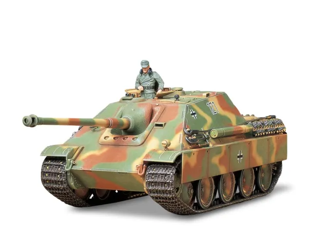 tamiya-35203-jagdpanther-sp-t-modellbausatz-unlackiert image 1