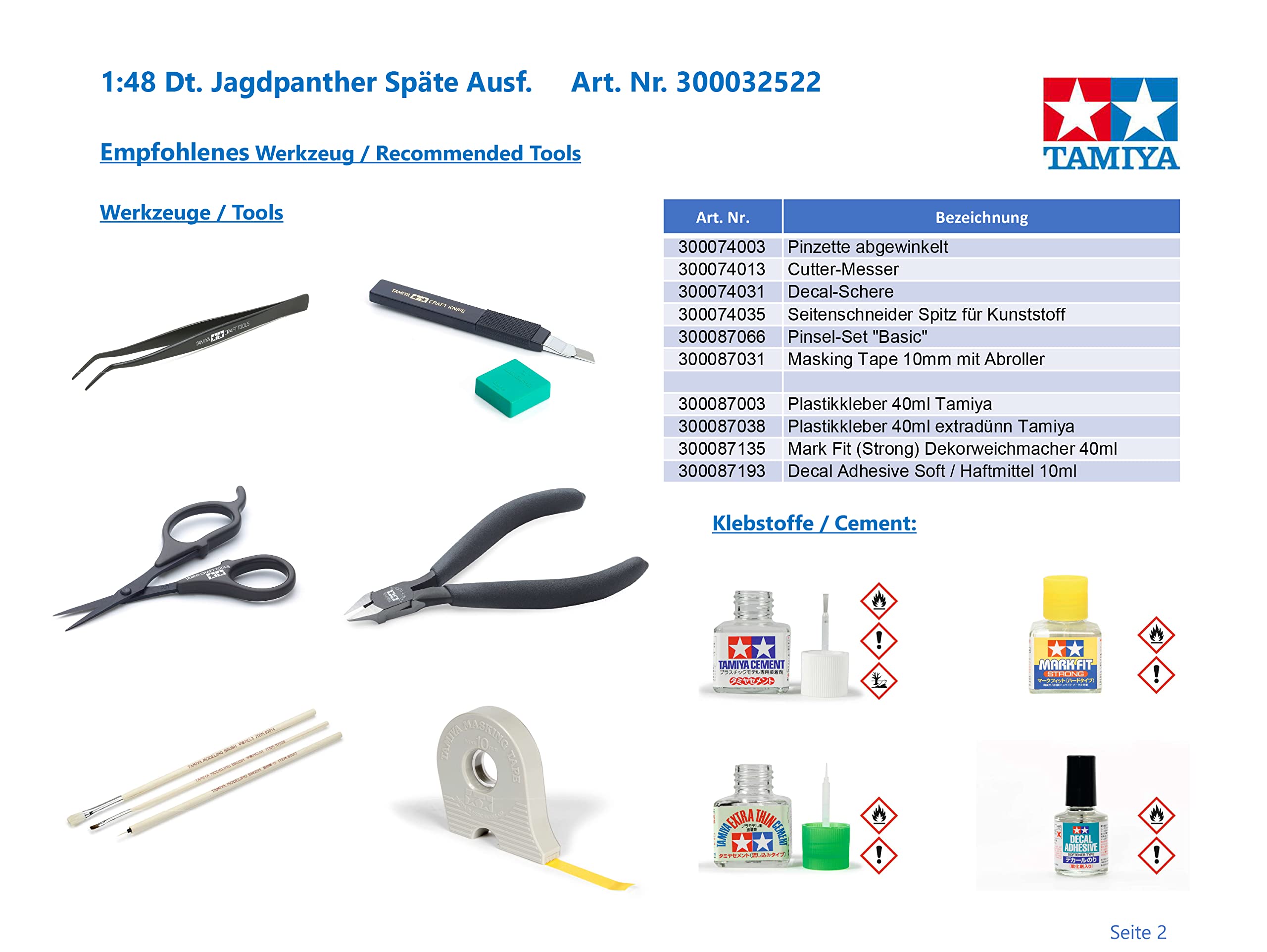 tamiya-1-48-jagdpanther-sp-te-ausf-hrung-modellbausatz-32522 image 2
