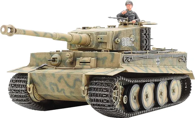 tamiya-1-35-tiger-i-mid-production-modellbausatz-unlackiert image 1