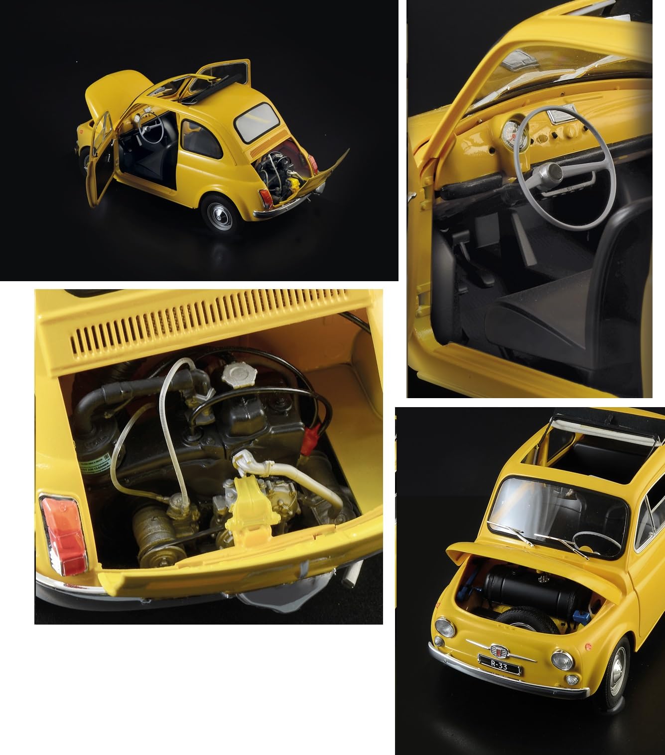 italeri-4715-fiat-500-f-modellbausatz-1-12-gelb-unlackiert image 3