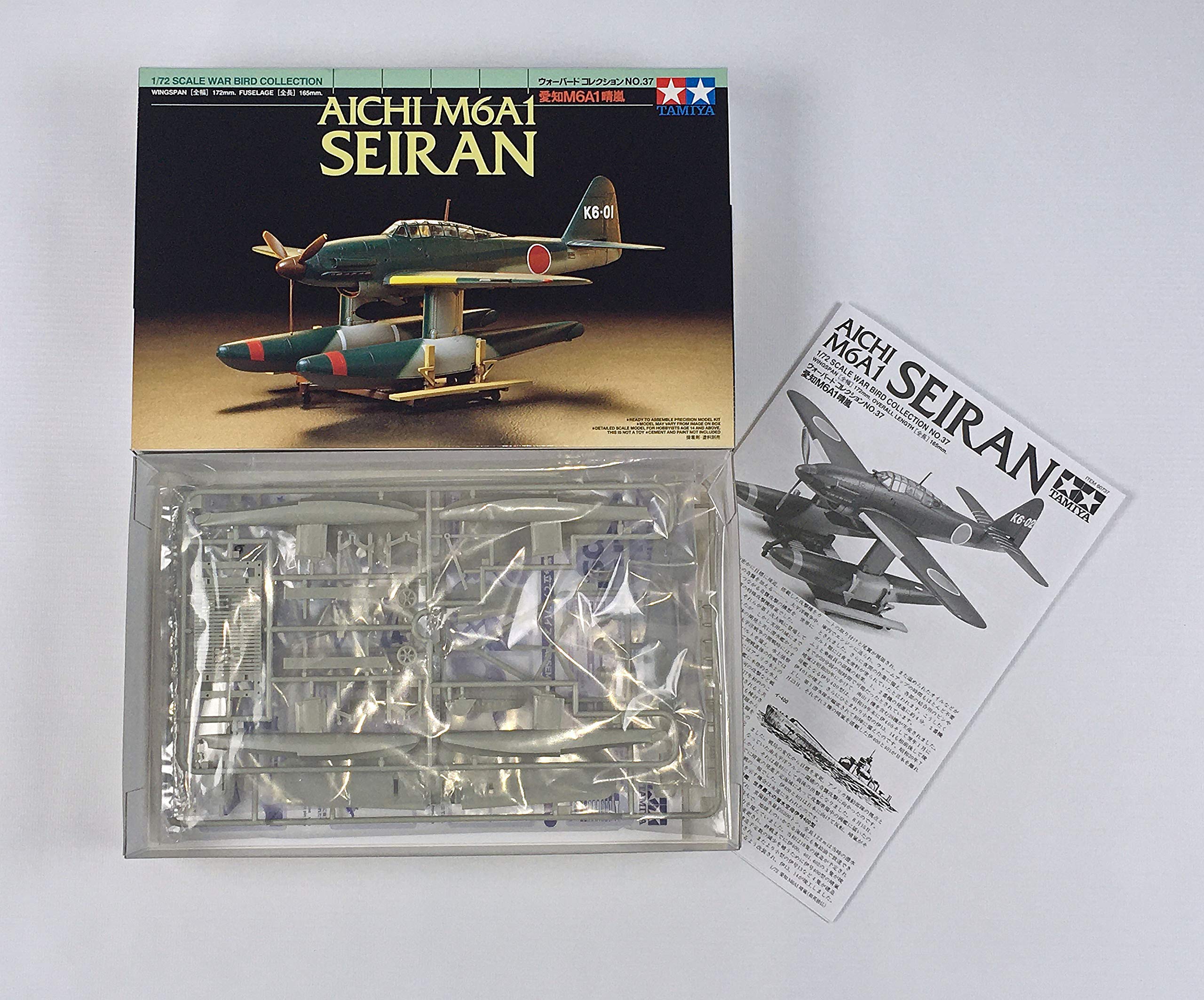 tamiya-war-bird-60737-seiran-flugzeugbausatz-1-72-unlackiert image 2