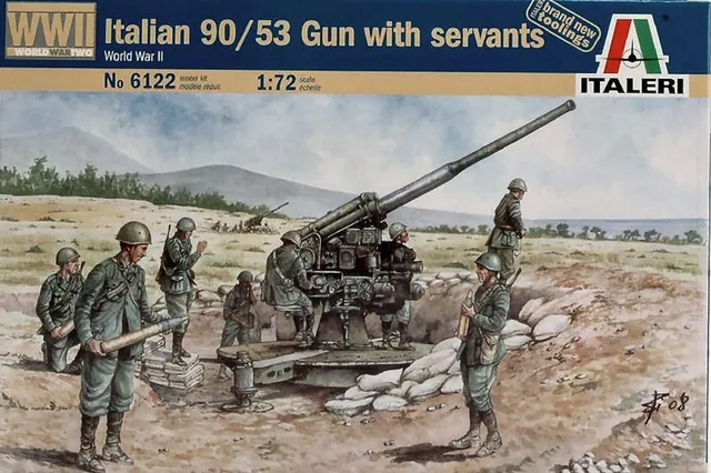 italeri-military-vehicles-6122s-bausatz-1-72-kanone-90-53 image 1