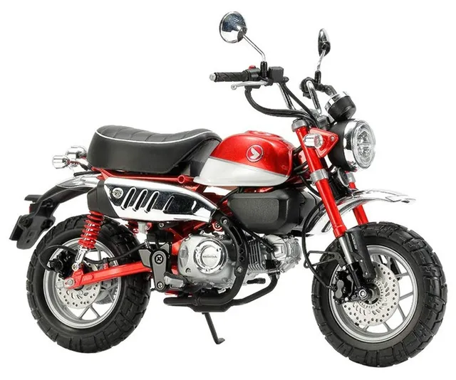 tamiya-14134-honda-monkey-125-modellbausatz-grau image 1