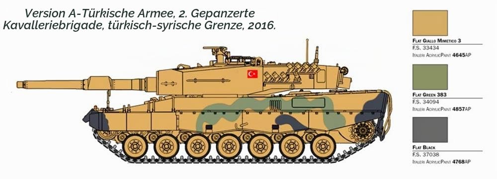 italeri-military-6559-panzermodell-leopard-2a4-1-35-beige image 4