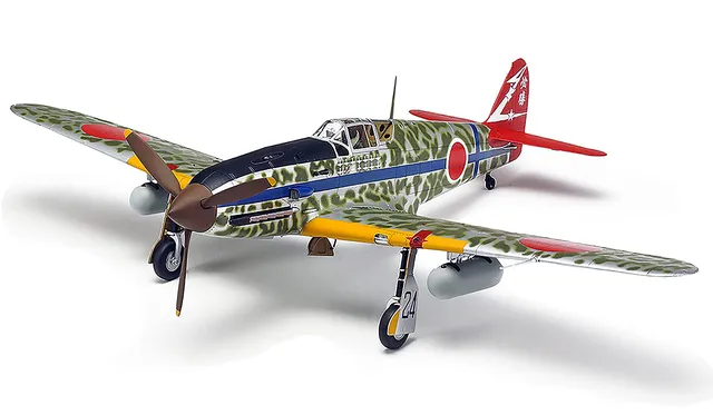 tamiya-ki-61-id-hien-tony-1-48-flugzeug-modellbausatz-unlackiert image 1