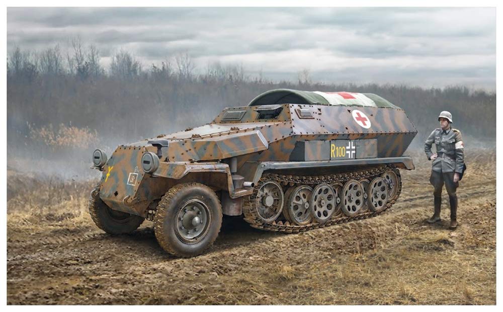 italeri-sd-kfz-251-8-ambulance-1-72-milit-r-modellbausatz image 6