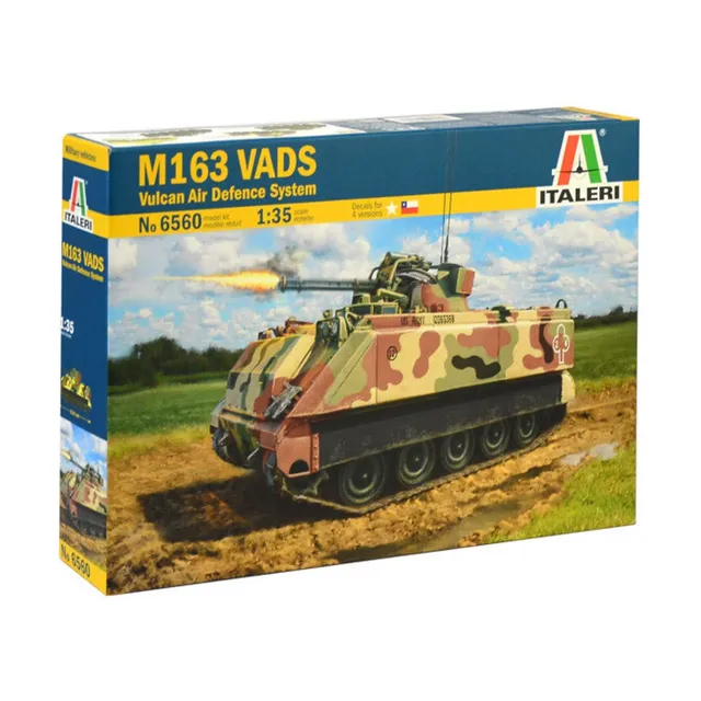 italeri-6560s-m163-vads-1-35-milit-r-modellbausatz-panzer image 1