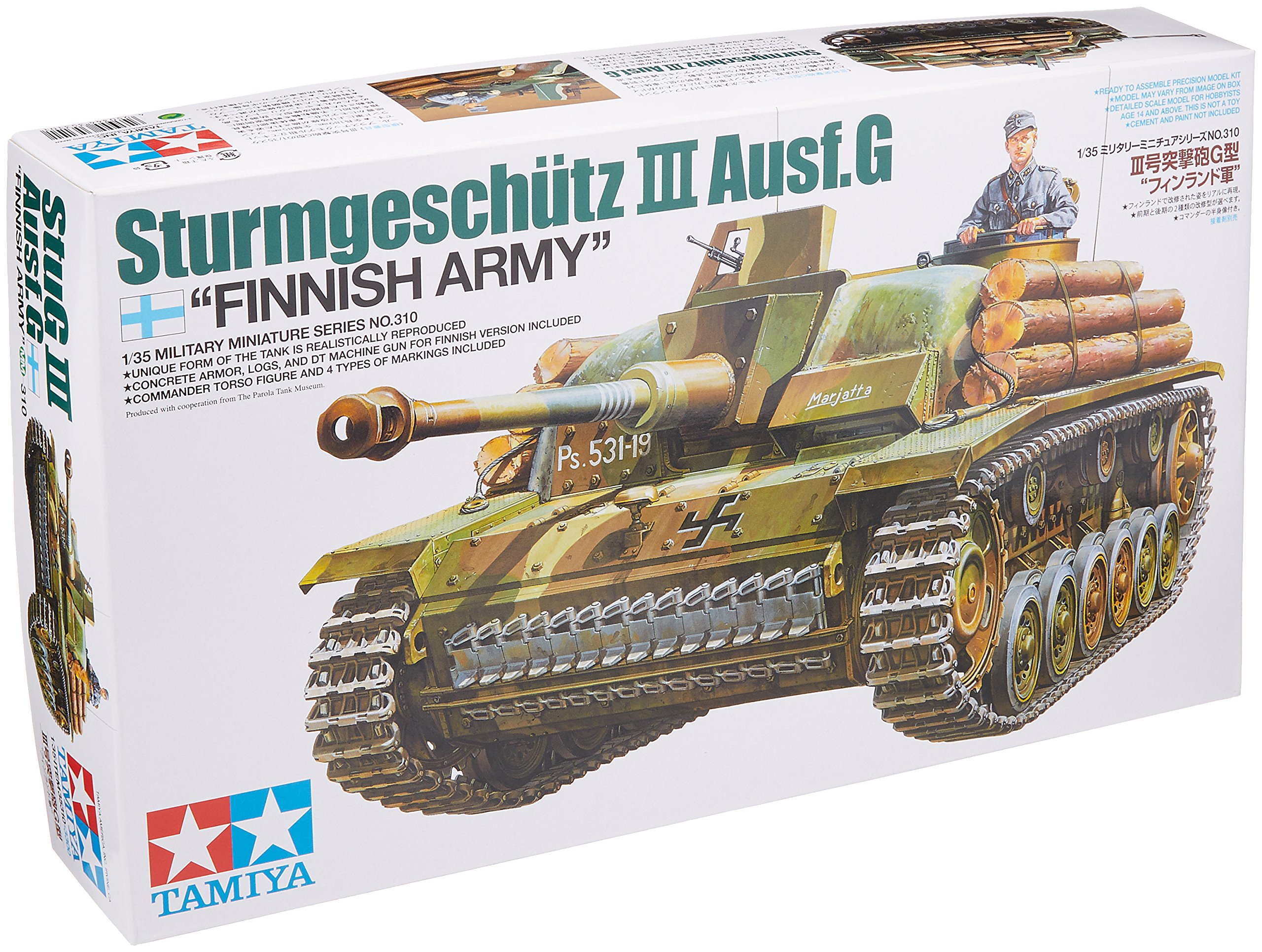 tamiya-35310-stug-iii-ausf-g-modellbausatz-1-35-finnland image 1
