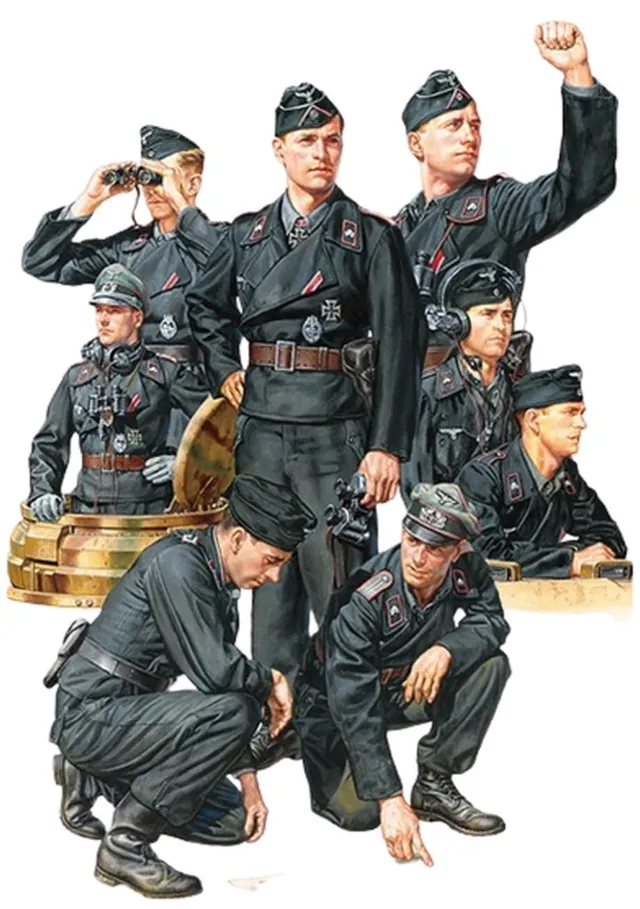 tamiya-35354-panzer-besatzung-figuren-set-1-35-8-figuren image 1