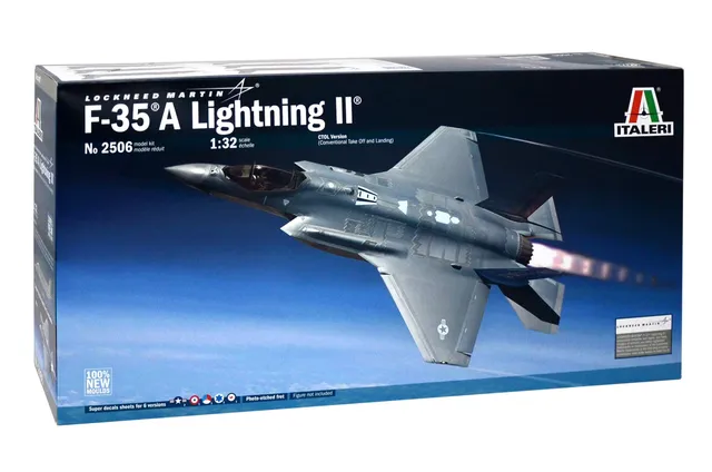 italeri-aircraft-2506-f-35a-lightning-ii-flugzeugbausatz-1-32 image 1