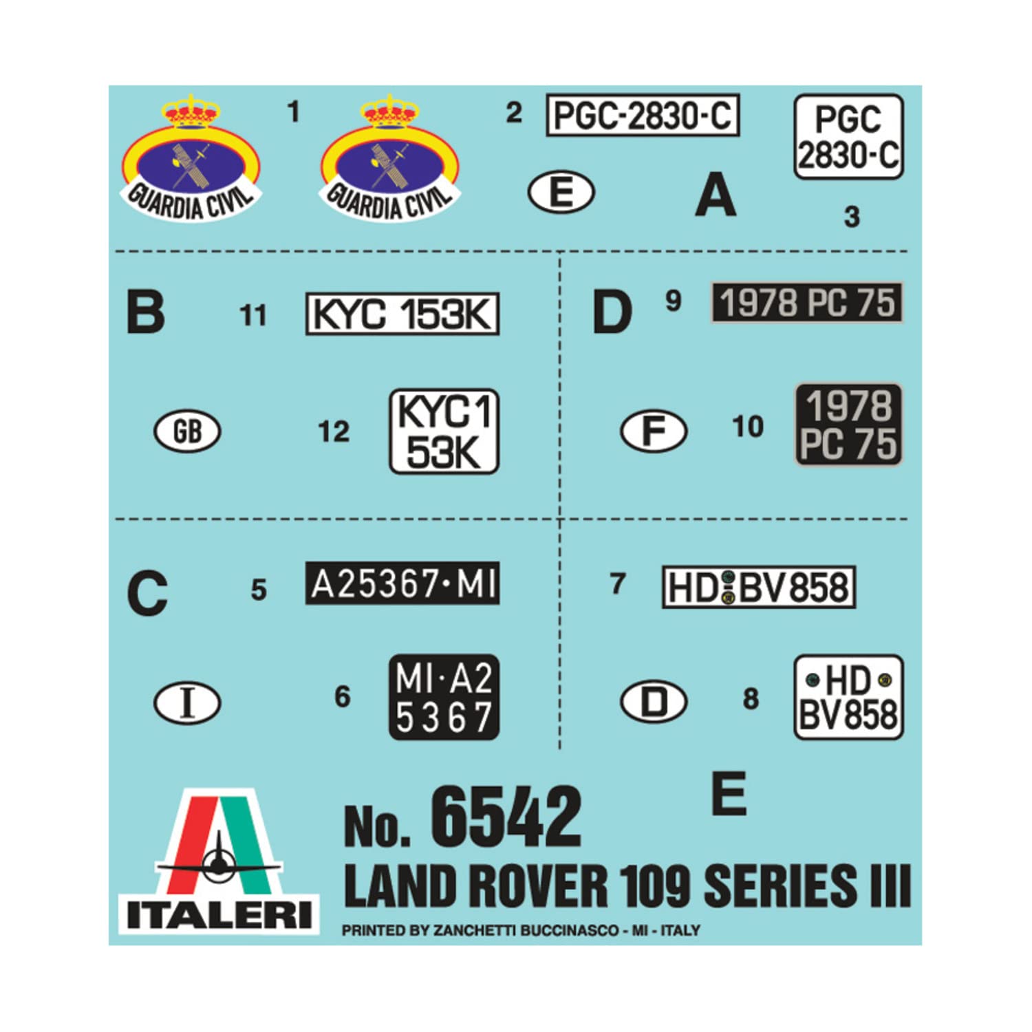 italeri-military-vehicles-6542-land-rover-109-modellbausatz-1-35 image 2